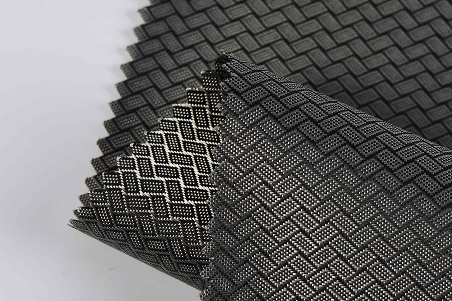 420d vedenpitävä kaksisävyinen jacquard PU: lla